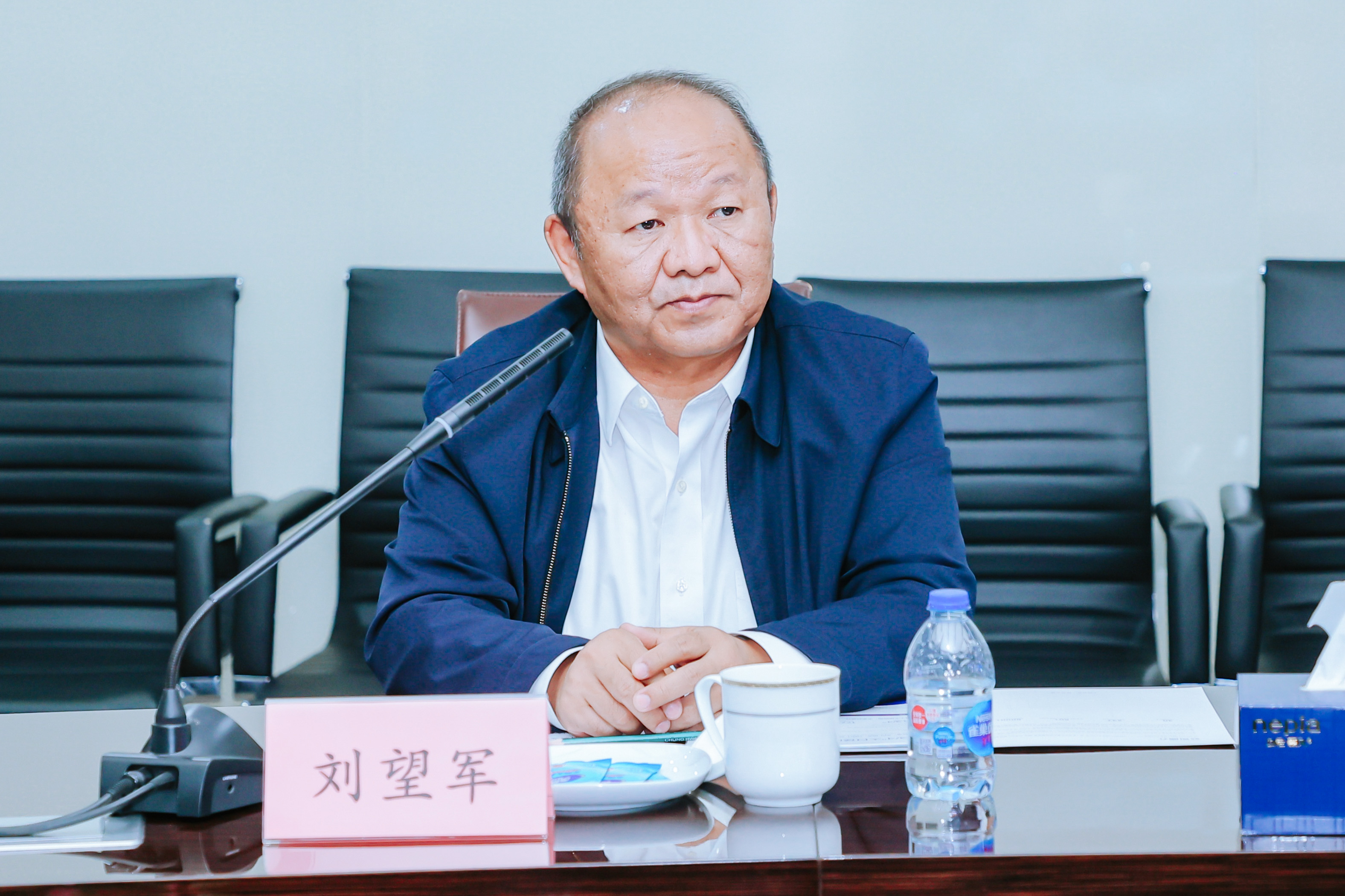 中国石化领导刘会友、张建阔一行莅临esball参观考察(图6)