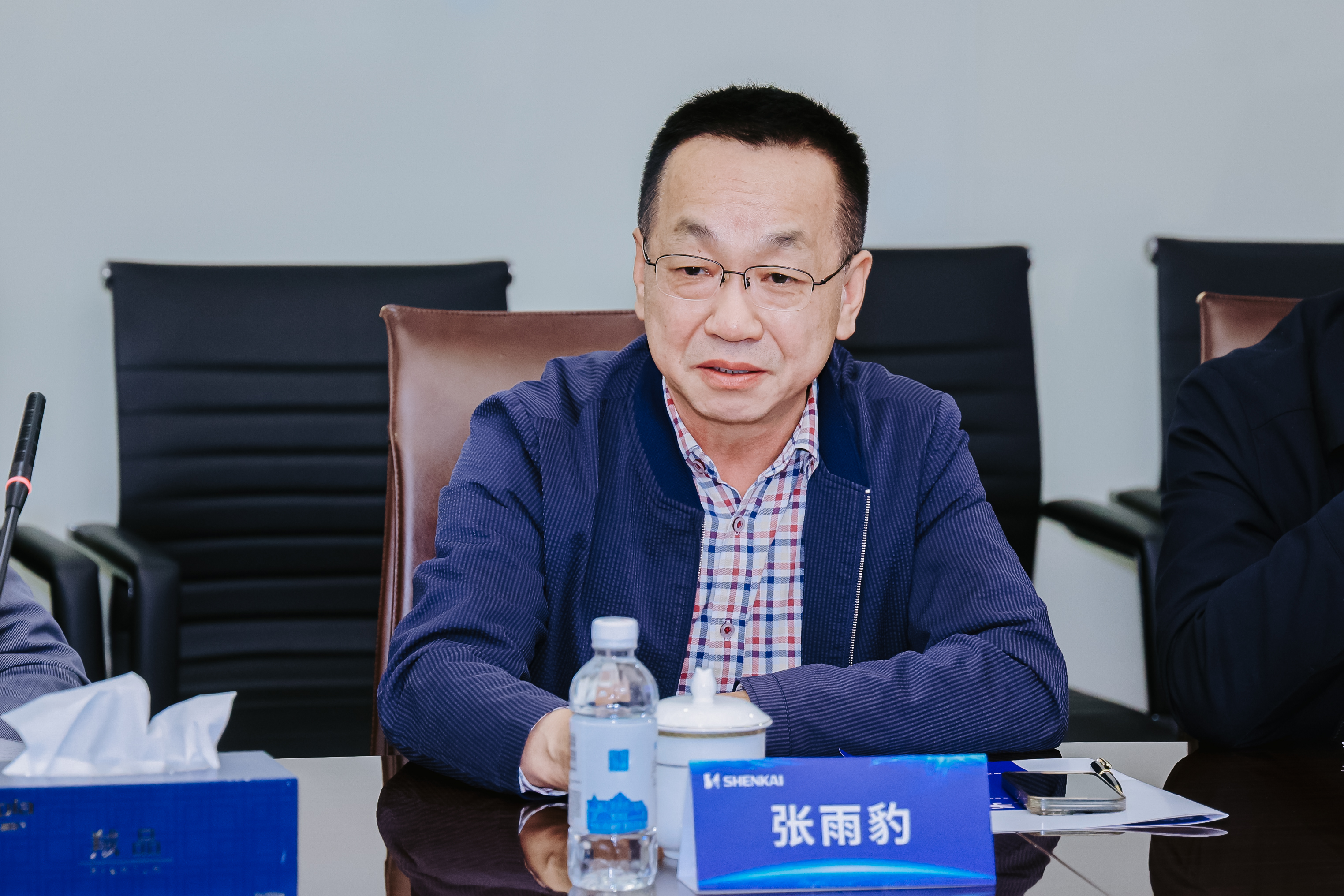 中石协刘宏斌会长一行莅临esball参观考察(图6)